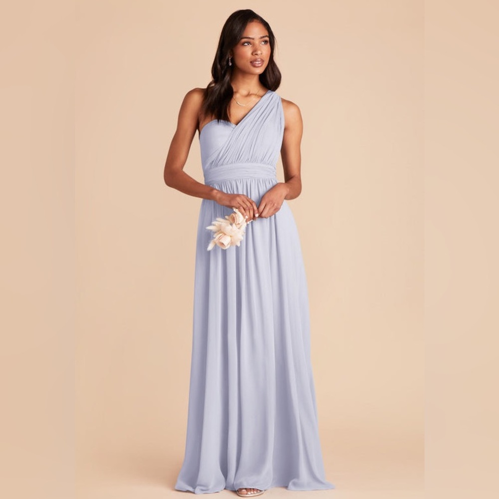 Birdy Grey Strapless Light Blue Dress